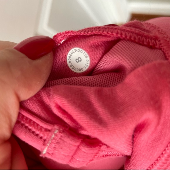Lululemon Flow Y Bra Nulu, Size 8, Guava Pink - Picture 6 of 7
